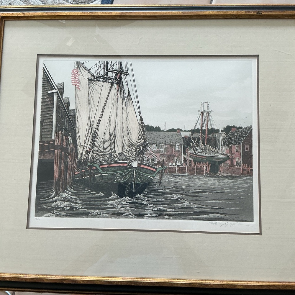 The Lookout by Alan Jay Gaines.  This is a limited edition of an original.